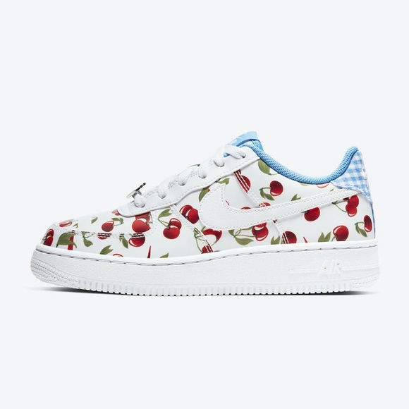 🍒Nike Air Force 1 “Red Cherries” 🍒 - Picture 4 of 8